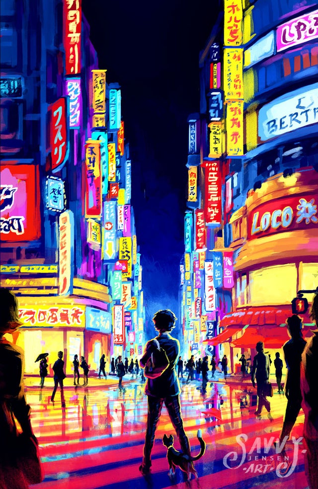 Shibuya Crossing Art Print | Poster